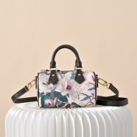 ルイヴィトン 並行輸入品 ナノスピーディ フローラル モノグラム ミニバッグ ホワイト 売れ筋