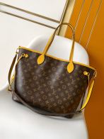 ルイヴィトン スーパーコピー ナノスピーディ モノグラム イエローレザー トートバッグ ブラウン レディース おすすめ