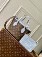 ルイヴィトン スーパーコピー 届く ナノスピーディ モノグラム ライトブルーレザー 2WAYミニバッグ ブラウン レディース 通販