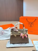 エルメス スーパーコピー ケリー ケリー28 ハンドバッグ エトゥープ ゴールド金具 人気モデル