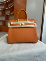 エルメス コピー ナノスピーディ ボストンバッグ オレンジ ゴールド金具 レディース 売れ筋
