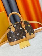 ルイヴィトン 並行輸入品 アルマ 2WAYミニバッグ ブラウン フラワーモチーフ モノグラム 売れ筋 M53152 M90611 M82717