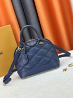 ルイヴィトン ハイブランド ナノスピーディ アルマ 2WAYミニバッグ ネイビー ゴールド金具 注目商品 M83048 M53152