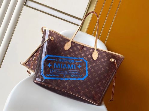 ルイヴィトン スーパーコピー 届く ネヴァーフル トートバッグ モノグラム クリアブラウン レディース 売れ筋 M14491