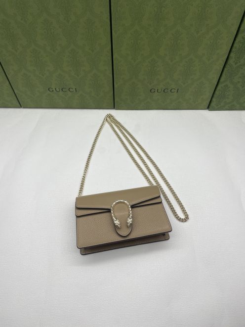 グッチ スーパーコピー ディオニュソス コンパクトバッグ ベージュ チェーンショルダー 上品仕上げ 476432