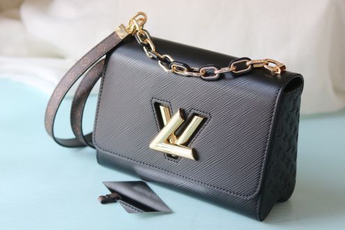 ルイヴィトン ハイブランド ツイスト ミニバッグ ブラック チェーンショルダーバッグ 売れ筋 M50392 M22229 M22236