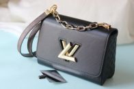 ルイヴィトン ハイブランド ツイスト ミニバッグ ブラック チェーンショルダーバッグ 売れ筋 M50392 M22229 M22236