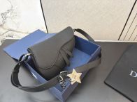 ディオール n級品 サドル ショルダーバッグ コンパクトバッグ ブラック レディース