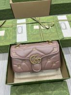 グッチ スーパーコピー 届く GGマーモント チェーンバッグ ピンク レディース 443497