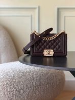 シャネル n級品 ボーイシャネル チェーンショルダーバッグ ダークブラウン おすすめ 67085