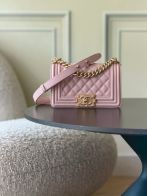 シャネル スーパーコピー ボーイシャネル チェーンハンドバッグ ピンク レディース 人気モデル 67085