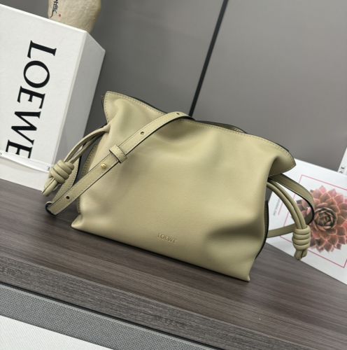 ロエベ スーパーコピー 届く フラメンコ ショルダーバッグ ベージュ レディース 高品質レプリカ