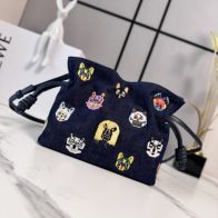 ロエベ n級品 フラメンコ ミニバッグ デニム 刺繍アート レディース おすすめ 新作