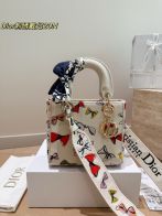 ディオール ハイブランド レディディオール 刺繍コンパクトバッグ アイボリー レディース 注目商品