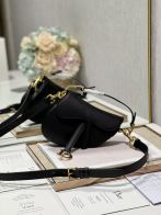 ディオール スーパーコピー サドル ショルダーバッグ レザー ブラック レディース 売れ筋