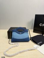 シャネル コピー シャネル31 ミニバッグ デニムコンビ ブルー 切替デザイン 上品仕様