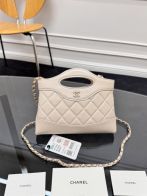 シャネル n級品 シャネル31 ミニバッグ ベージュ キルティングレザー 上品チェーン
