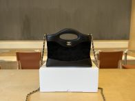 シャネル スーパーコピー シャネル31 ハンドバッグ ブラック レザーコンビ 上品デザイン AP3756