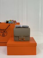 エルメス スーパーコピー 届く コンスタンス ミニバッグ グレージュ ゴールド金具 上質レザー