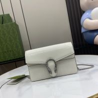 グッチ n級品 ディオニュソス パテントレザー ミニショルダーバッグ ホワイト 上品光沢 795368