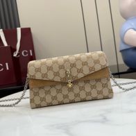 グッチ スーパーコピー ディオニュソス GGキャンバス コンパクトバッグ ベージュ スエード切替 876531