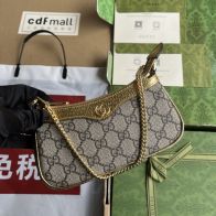 グッチ スーパーコピー 届く オフィディア GGスプリーム チェーンミニバッグ ベージュ ゴールド切替 764960