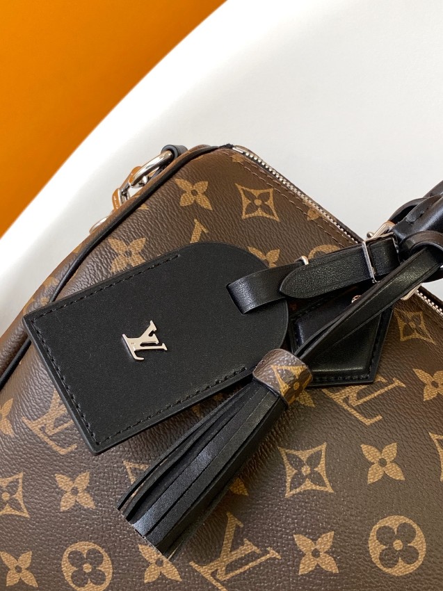 ルイヴィトン スーパーコピー ナノスピーディ モノグラム ブラウン ブラックレザー タッセル装飾 コンパクトボストンバッグ_7