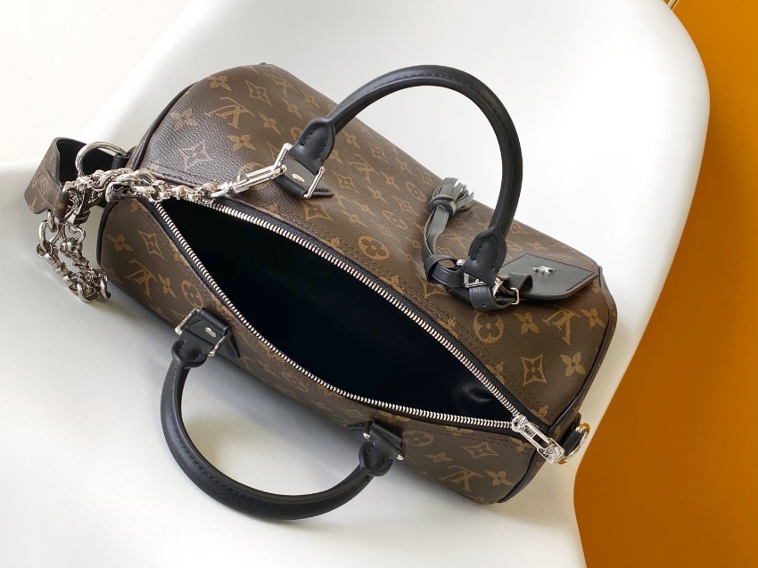 ルイヴィトン スーパーコピー ナノスピーディ モノグラム ブラウン ブラックレザー タッセル装飾 コンパクトボストンバッグ_8