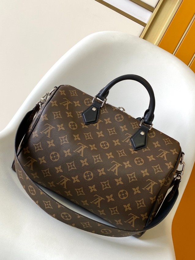 ルイヴィトン スーパーコピー ナノスピーディ モノグラム ブラウン トラベルタグ付 レザーアクセント ミニボストンバッグ_3