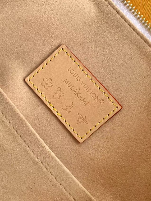 ルイヴィトン コピー ナノスピーディ モノグラムマルチカラー ホワイト ゴールド金具 リボン装飾 ミニボストンバッグ_8