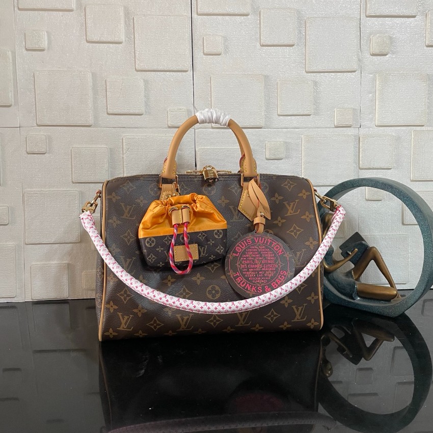 ルイヴィトン スーパーコピー 届く ナノスピーディ モノグラム ポーチ付き ミニボストンバッグ ブラウン 注目商品_7