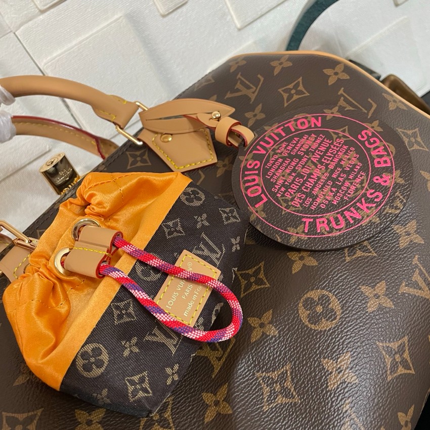 ルイヴィトン スーパーコピー 届く ナノスピーディ モノグラム ポーチ付き ミニボストンバッグ ブラウン 注目商品_9