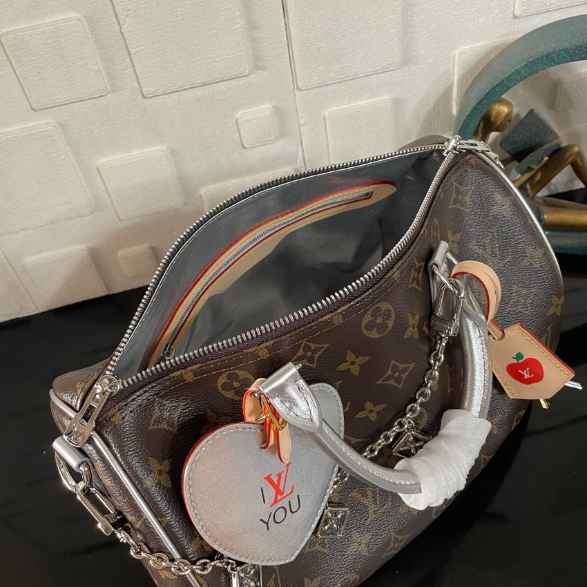 ルイヴィトン スーパーコピー ナノスピーディ モノグラム チャーム付き ミニボストンバッグ ブラウン レディース 売れ筋_8