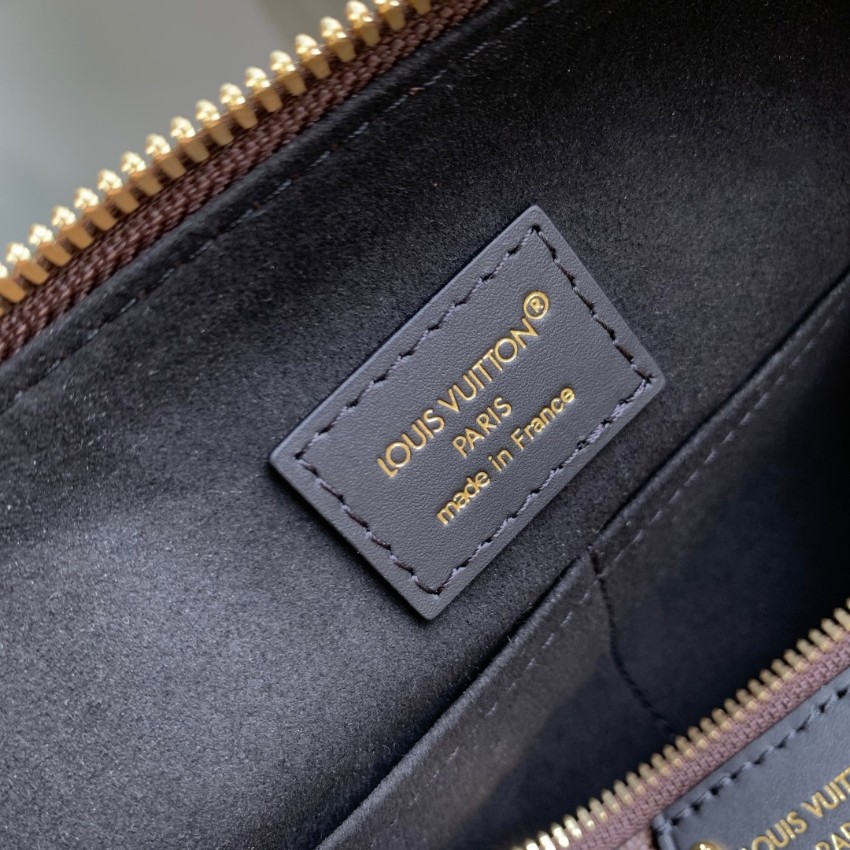 ルイヴィトン スーパーコピー ナノスピーディ モノグラム ブラックハンドル 2WAYミニバッグ ブラウン 売れ筋_5