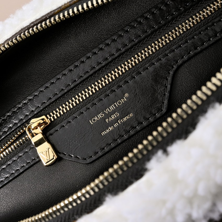 ルイヴィトン スーパーコピー 届く ナノスピーディ モノグラム ファー切替 2WAYミニバッグ ブラウン 新作_6
