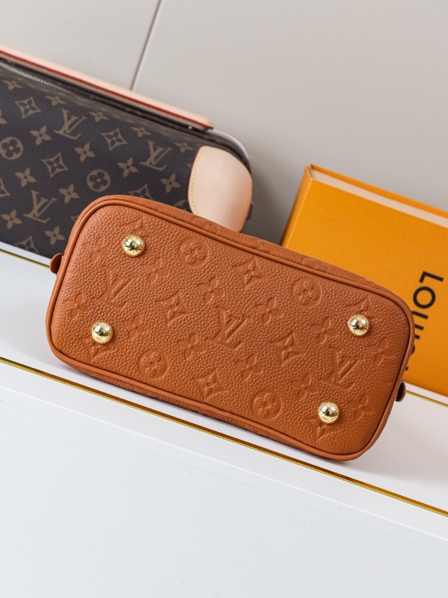 ルイヴィトン スーパーコピー ナノスピーディ エンボスモノグラム レザーミニボストンバッグ ブラウン レディース 新作_5