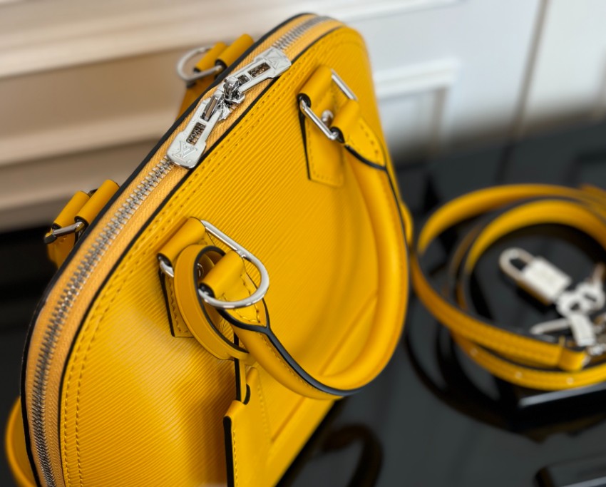 ルイヴィトン スーパーコピー 届く ナノスピーディ エピレザー コンパクトバッグ イエロー レディース 売れ筋_2