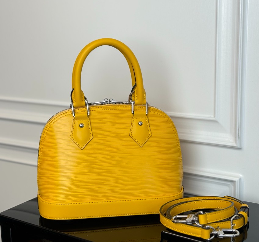 ルイヴィトン スーパーコピー 届く ナノスピーディ エピレザー コンパクトバッグ イエロー レディース 売れ筋_3