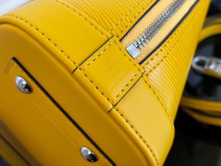 ルイヴィトン スーパーコピー 届く ナノスピーディ エピレザー コンパクトバッグ イエロー レディース 売れ筋_4