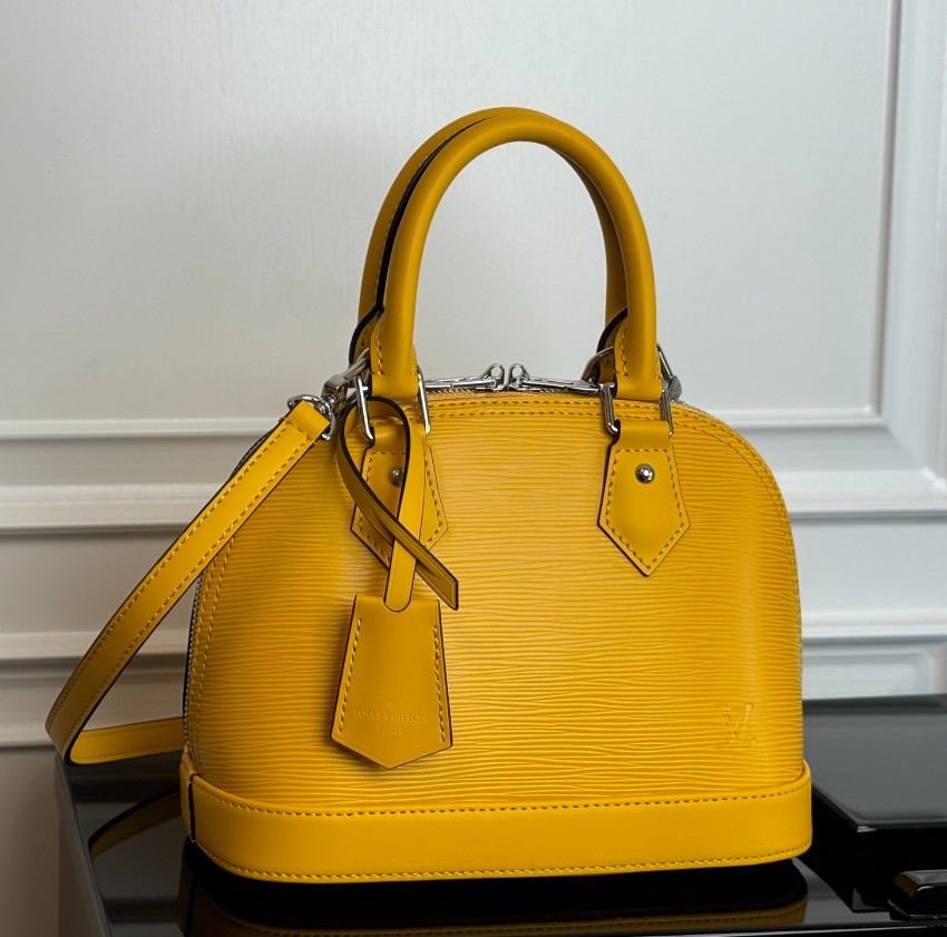 ルイヴィトン スーパーコピー 届く ナノスピーディ エピレザー コンパクトバッグ イエロー レディース 売れ筋_5