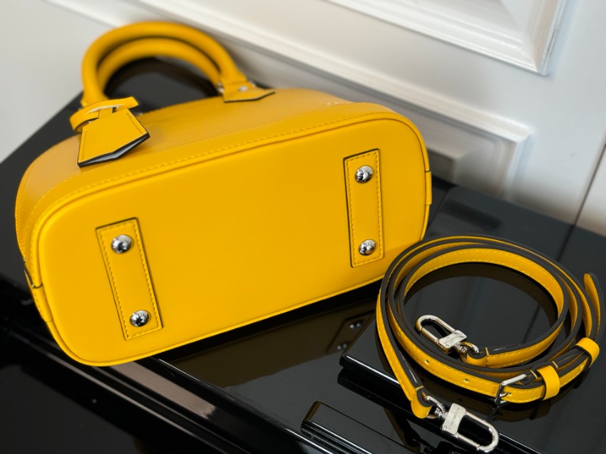 ルイヴィトン スーパーコピー 届く ナノスピーディ エピレザー コンパクトバッグ イエロー レディース 売れ筋_7