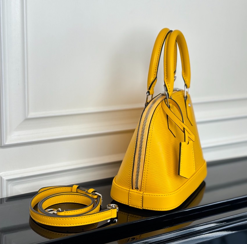 ルイヴィトン スーパーコピー 届く ナノスピーディ エピレザー コンパクトバッグ イエロー レディース 売れ筋_8