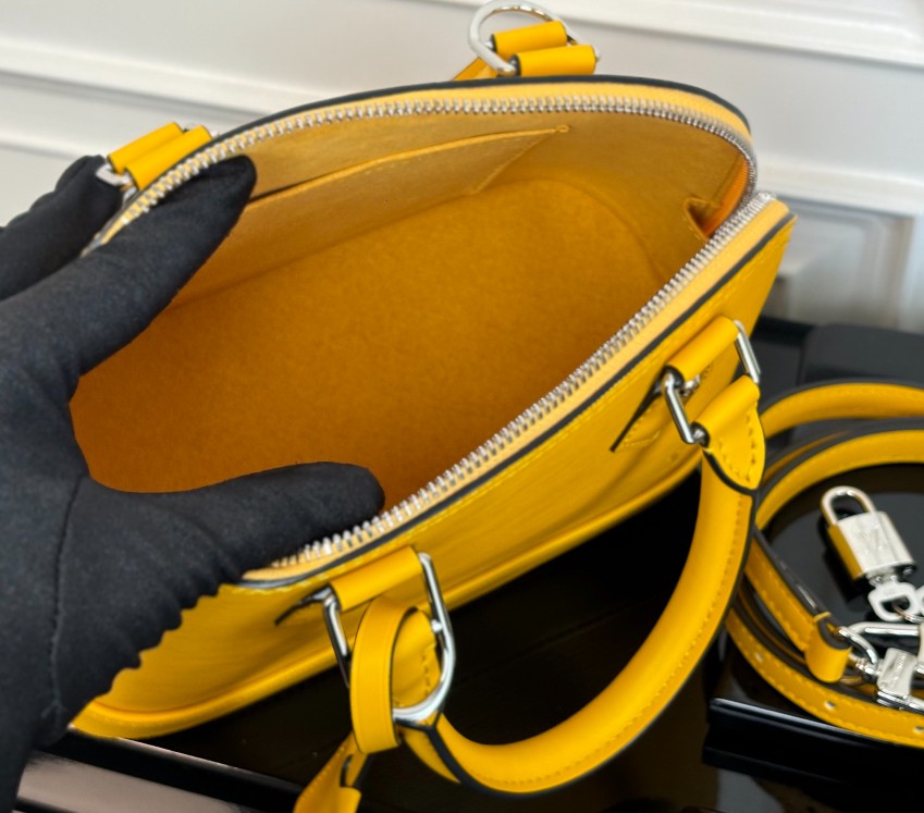 ルイヴィトン スーパーコピー 届く ナノスピーディ エピレザー コンパクトバッグ イエロー レディース 売れ筋_9