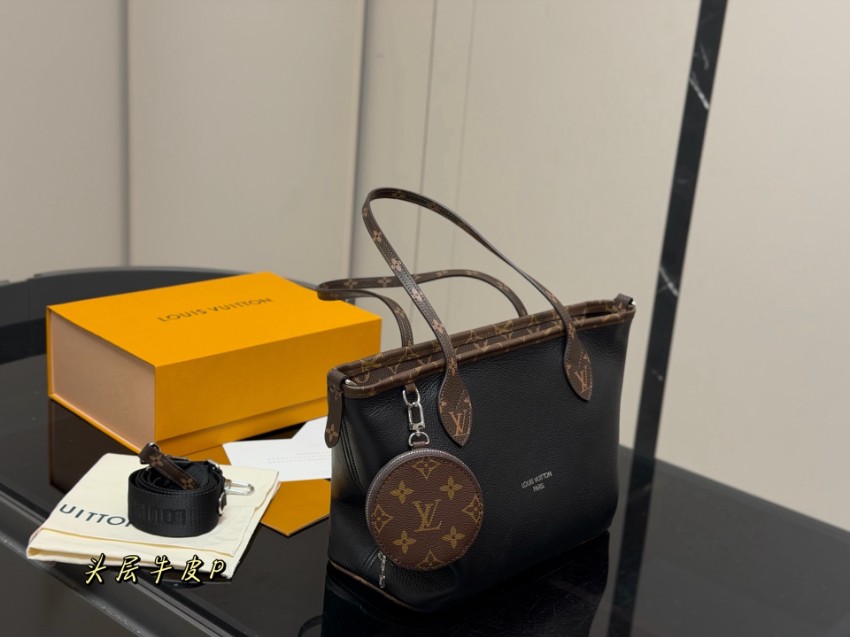 ルイヴィトン スーパーコピー ナノスピーディ モノグラム コンビ トートバッグ ブラック レディース 人気モデル_5