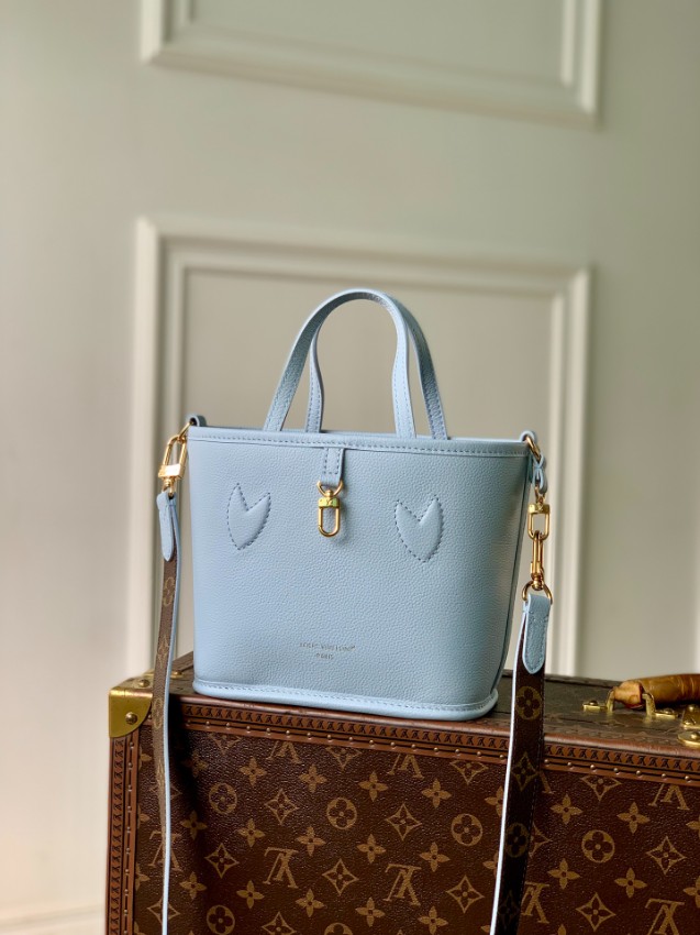ルイヴィトン スーパーコピー 届く ナノスピーディ モノグラム ライトブルーレザー 2WAYミニバッグ ブラウン レディース 通販_1