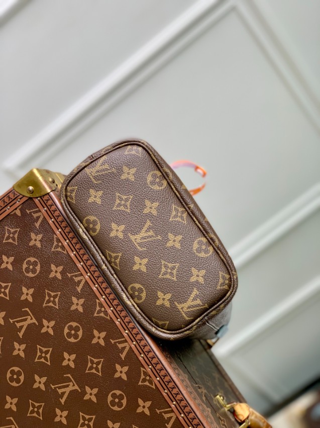 ルイヴィトン スーパーコピー 届く ナノスピーディ モノグラム ライトブルーレザー 2WAYミニバッグ ブラウン レディース 通販_9