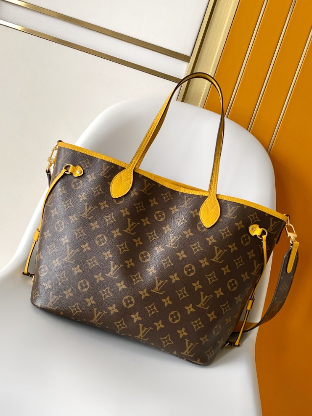 ルイヴィトン スーパーコピー ナノスピーディ モノグラム イエローレザー トートバッグ ブラウン レディース おすすめ_2