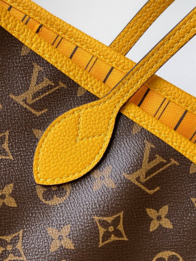 ルイヴィトン スーパーコピー ナノスピーディ モノグラム イエローレザー トートバッグ ブラウン レディース おすすめ_9
