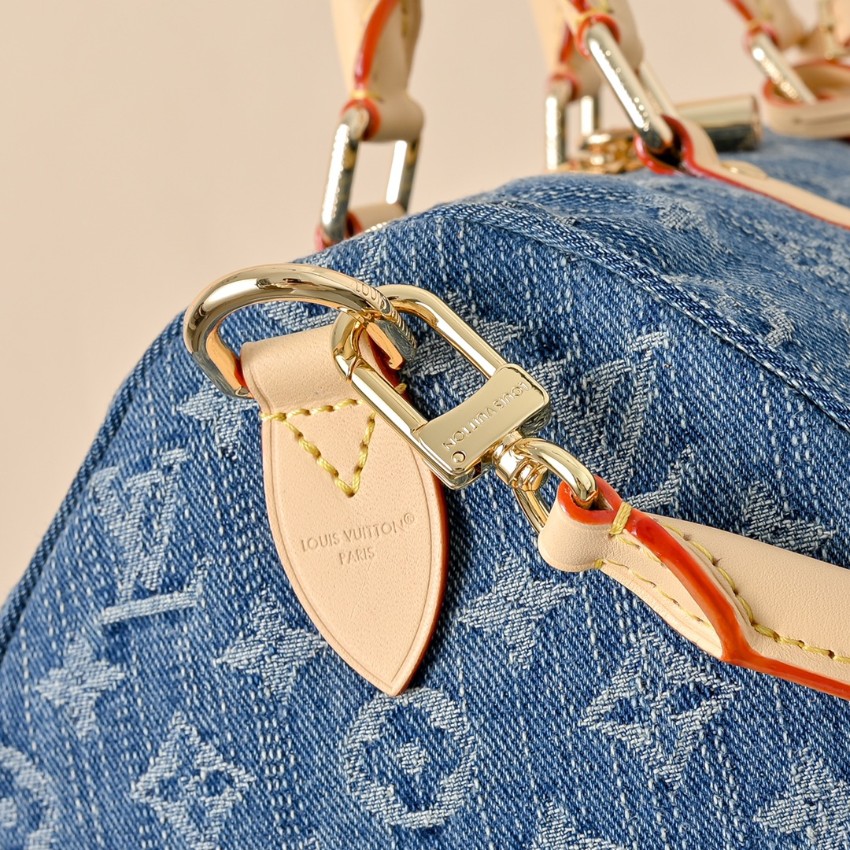 ルイヴィトン スーパーコピー ナノスピーディ デニム ジャカード ミニボストンバッグ ブルー 人気モデル_6
