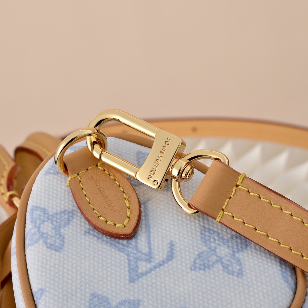 ルイヴィトン n級品 ナノスピーディ モノグラム パステル コンパクトバッグ ライトブルー 新作_6